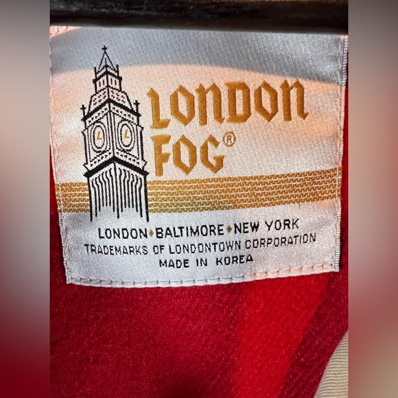 London Fog VTG women’s swing overcoat size 10 removable wool blend lining - Picture 2 of 13